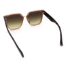Womens Designer Squared Butterfly Chic Sunglasses