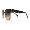 Womens Designer Squared Butterfly Chic Sunglasses