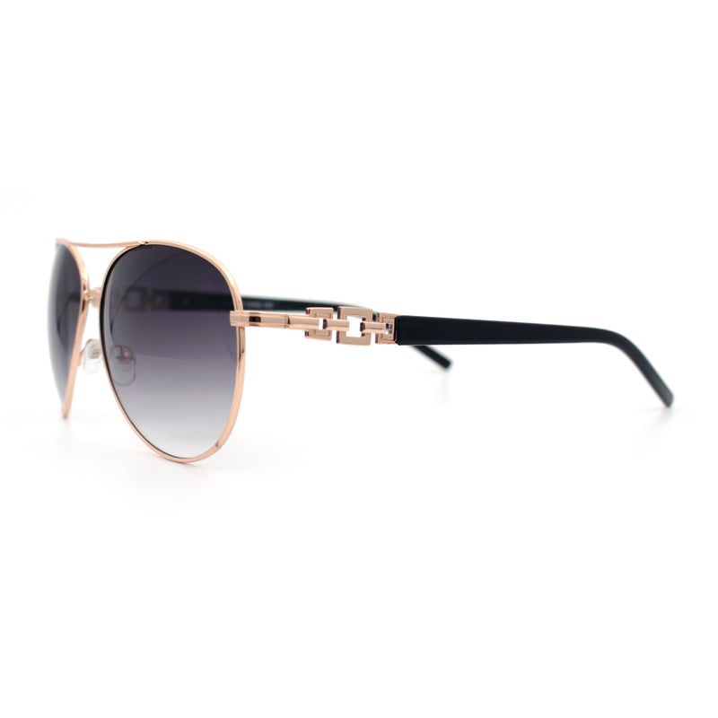 Womens Jewel Chain Arm Retro Tear Drop Pilots Sunglasses