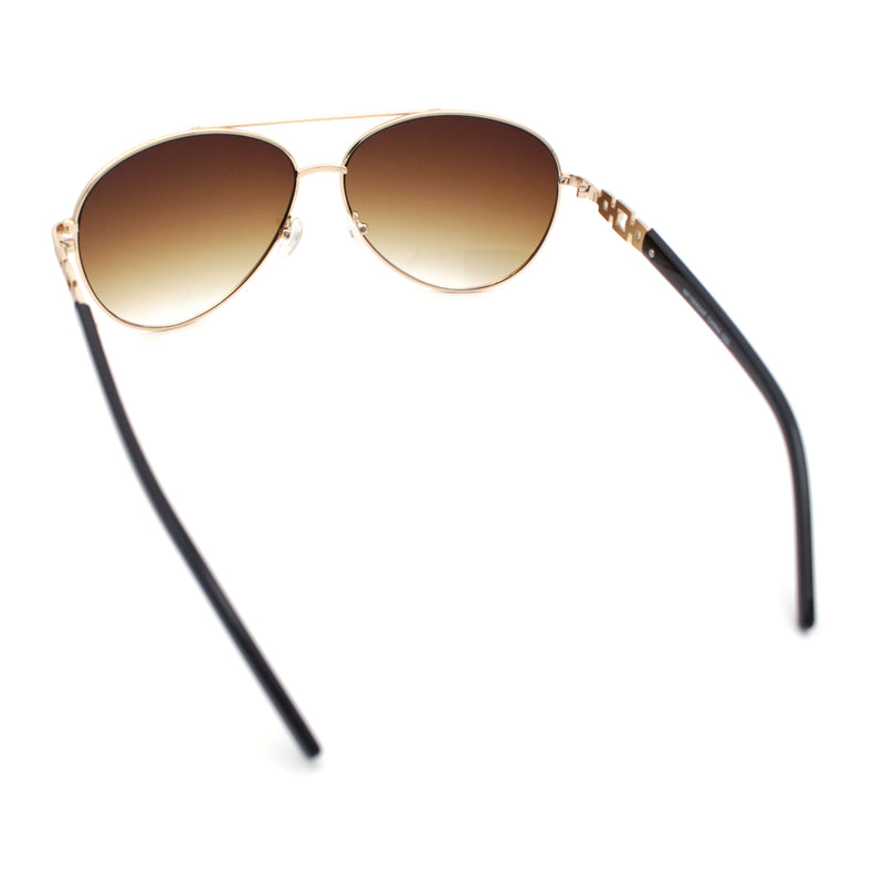 Womens Jewel Chain Arm Retro Tear Drop Pilots Sunglasses