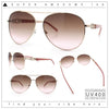 Womens Jewel Chain Arm Retro Tear Drop Pilots Sunglasses