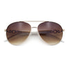 Womens Jewel Chain Arm Retro Tear Drop Pilots Sunglasses