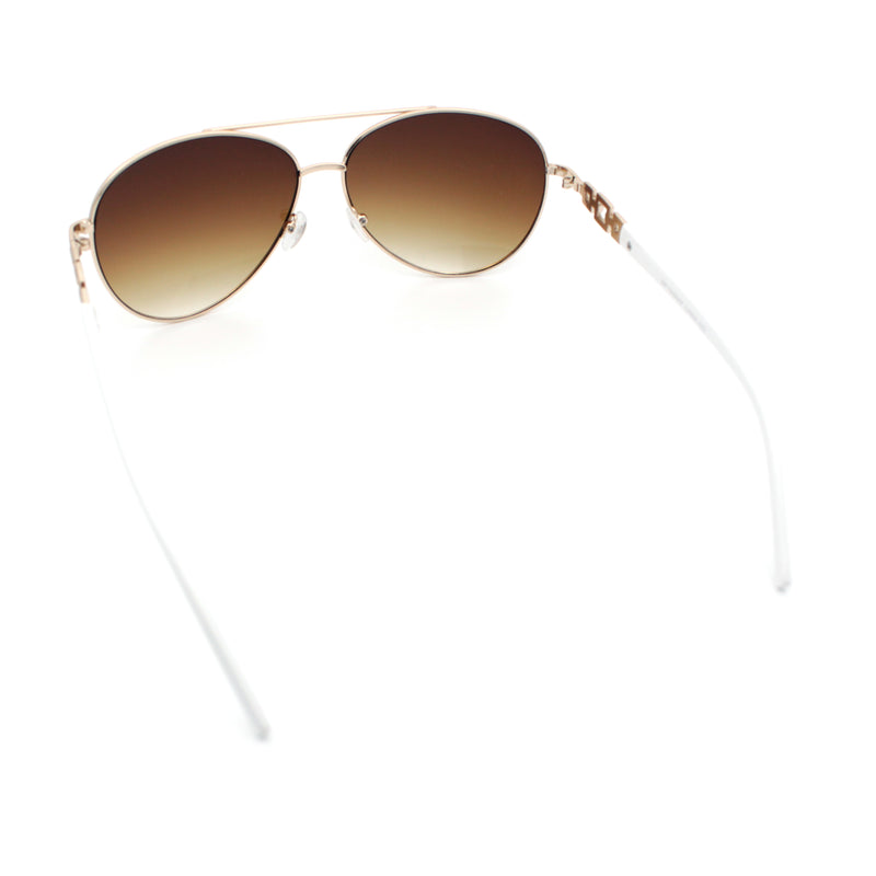 Womens Jewel Chain Arm Retro Tear Drop Pilots Sunglasses