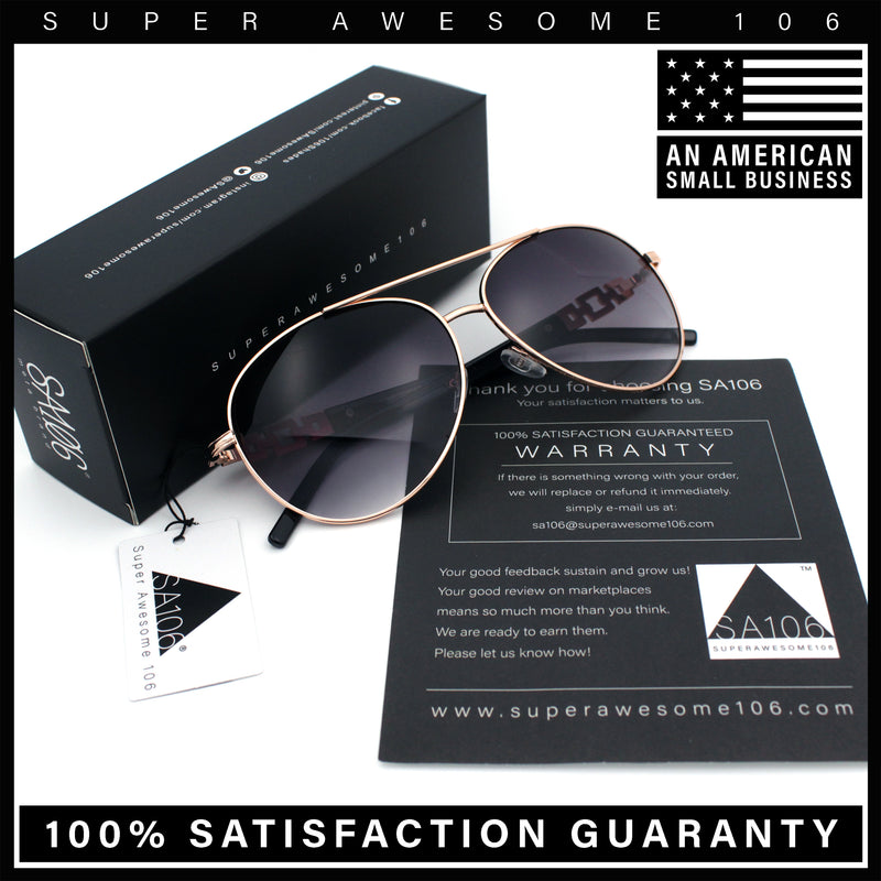 Womens Jewel Chain Arm Retro Tear Drop Pilots Sunglasses