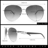 Womens Jewel Chain Arm Retro Tear Drop Pilots Sunglasses