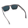 Premium Kush Polarized Keyhole Rectangle Sport Horn Rim Sunglasses