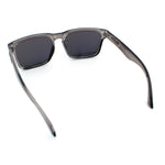 Premium Kush Polarized Keyhole Rectangle Sport Horn Rim Sunglasses