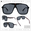 Mens Racer Mobster Fashion Oversize Sunglasses