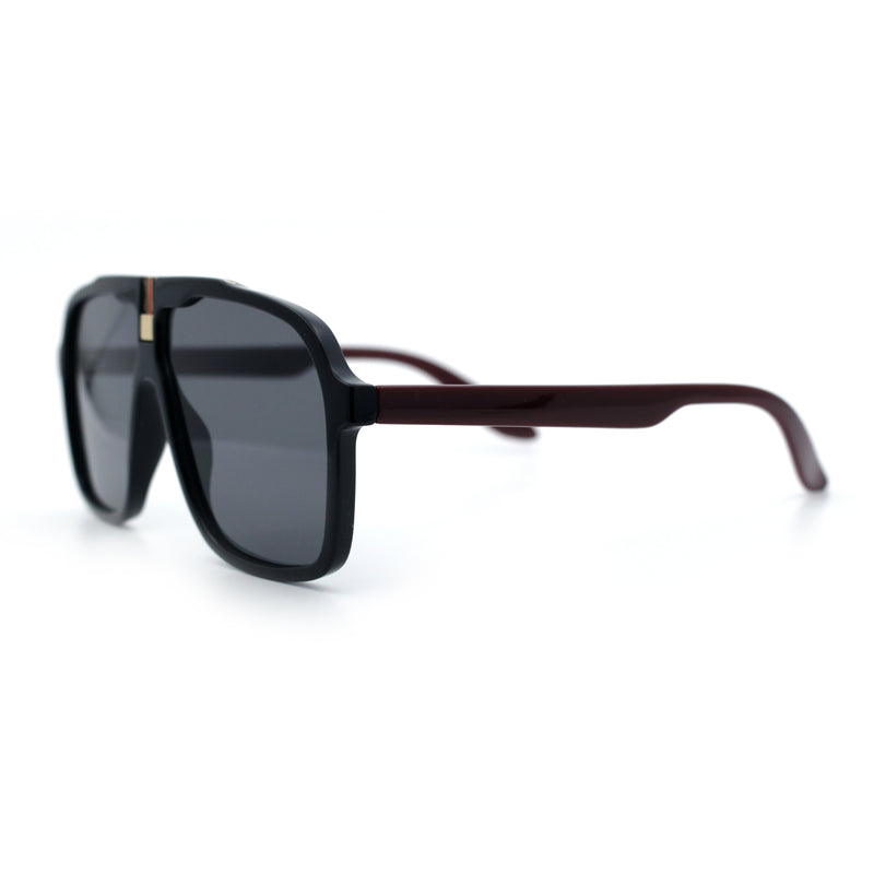 Mens Racer Mobster Fashion Oversize Sunglasses