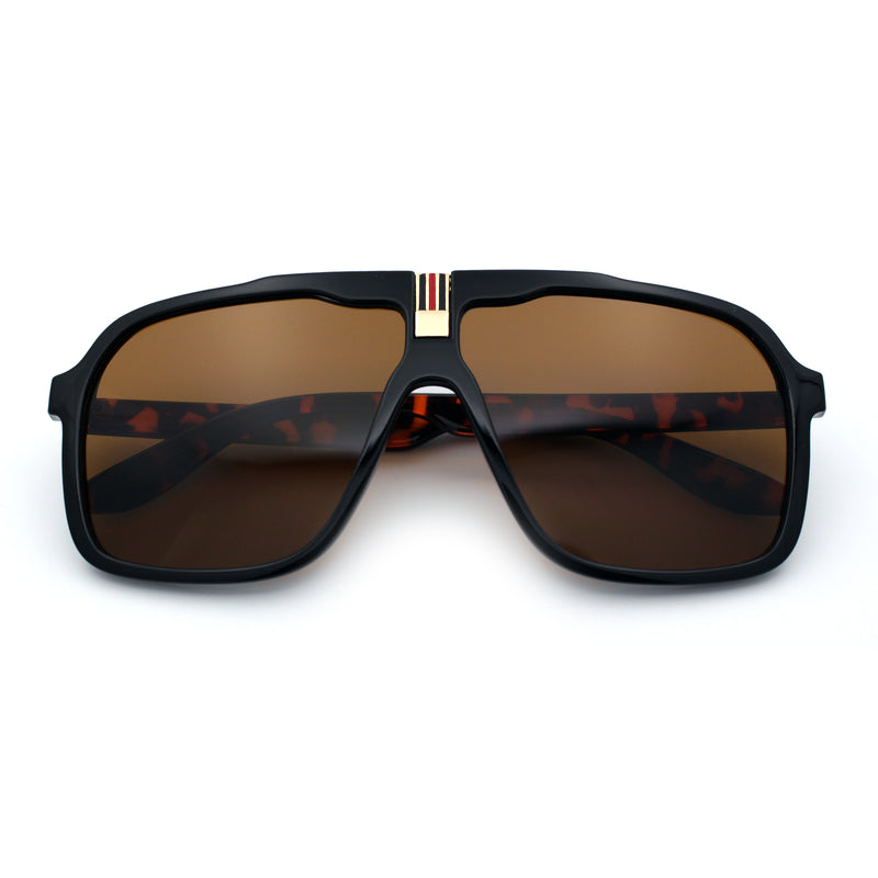 Mens Racer Mobster Fashion Oversize Sunglasses