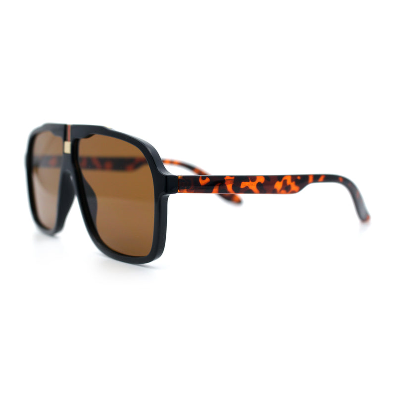 Mens Racer Mobster Fashion Oversize Sunglasses