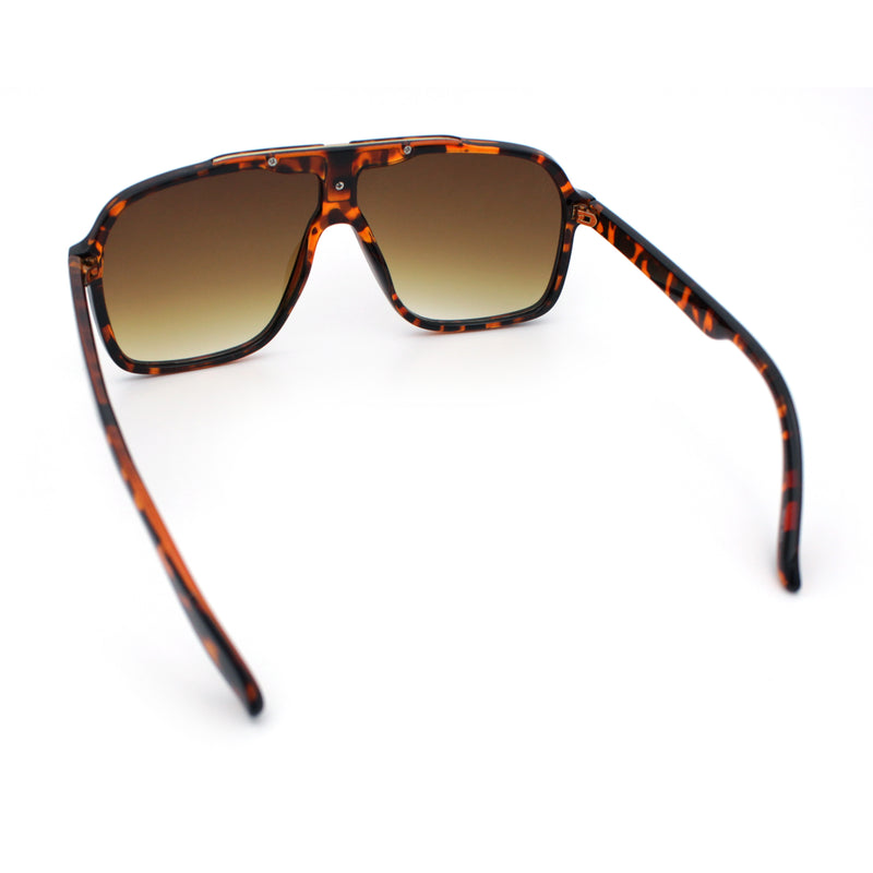 Mens Racer Mobster Fashion Oversize Sunglasses