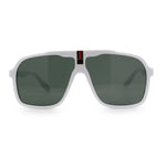 Mens Racer Mobster Fashion Oversize Sunglasses