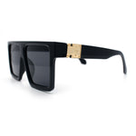 Squared Mobster Mafia Oversize Rectangular Sunglasses