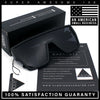 SA106 80s Flat Top Shield Robotic Plastic Sunglasses