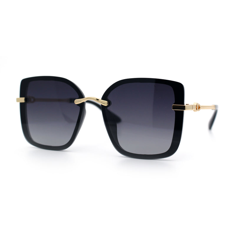 Polarized Womens 90s Glamour Butterfly Designer Sunglasses