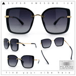 Polarized Womens 90s Glamour Butterfly Designer Sunglasses