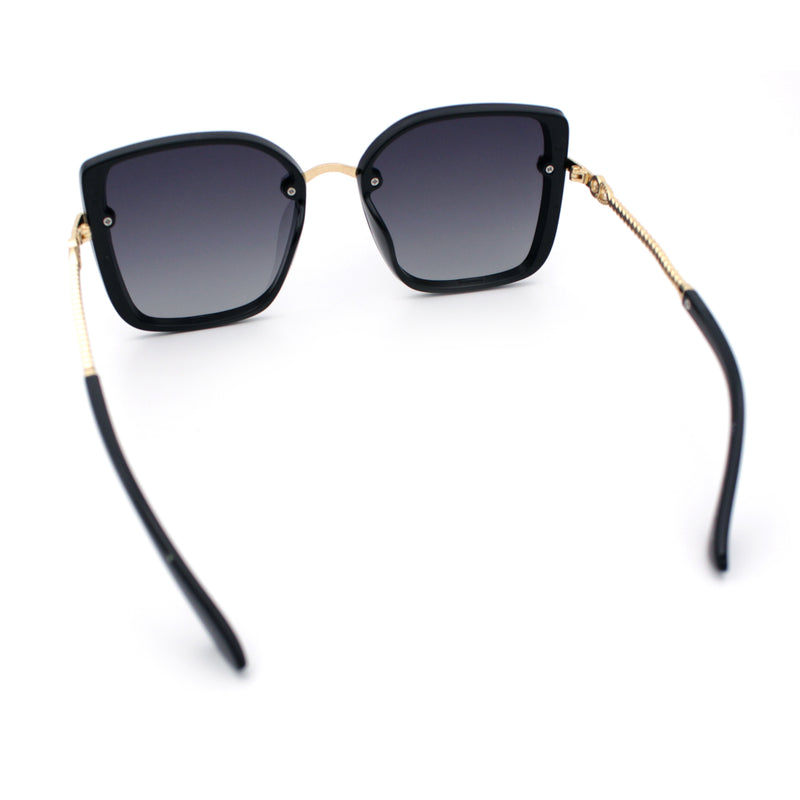 Polarized Womens 90s Glamour Butterfly Designer Sunglasses