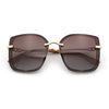 Polarized Womens 90s Glamour Butterfly Designer Sunglasses