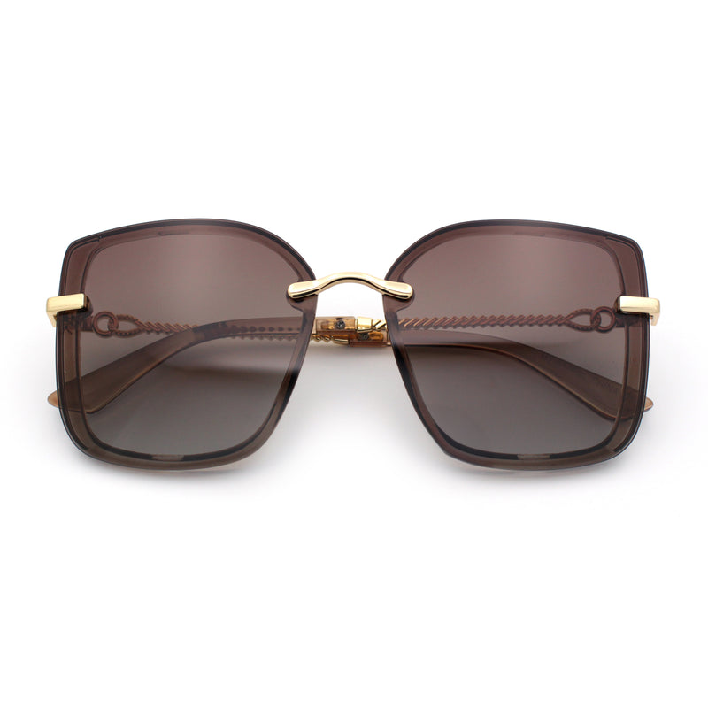 Polarized Womens 90s Glamour Butterfly Designer Sunglasses