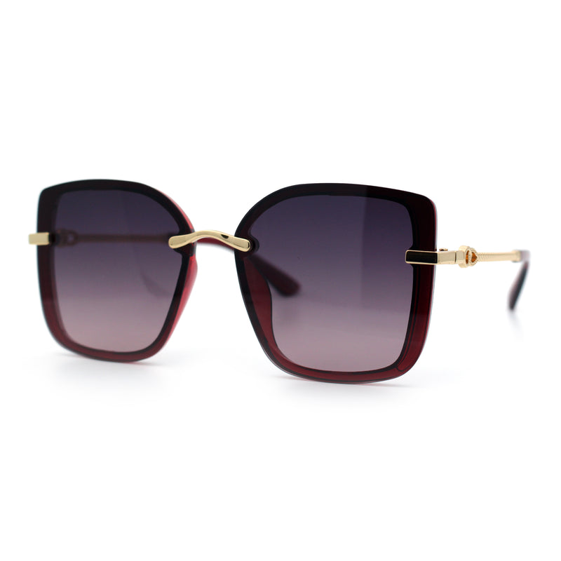 Polarized Womens 90s Glamour Butterfly Designer Sunglasses