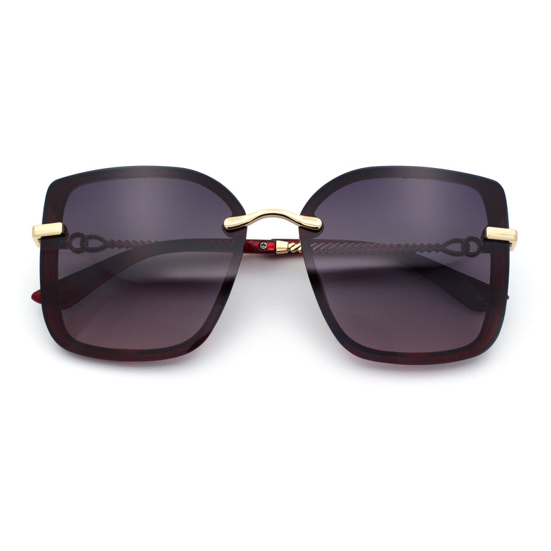 Polarized Womens 90s Glamour Butterfly Designer Sunglasses