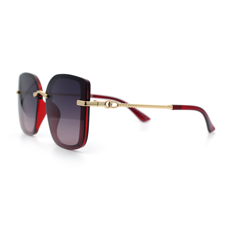 Polarized Womens 90s Glamour Butterfly Designer Sunglasses