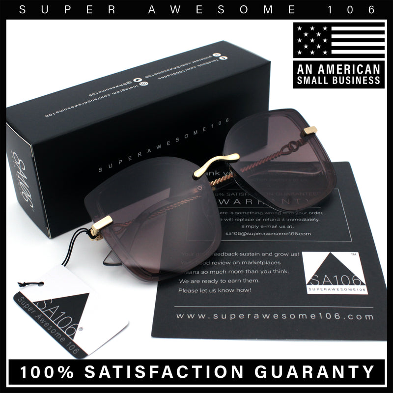 Polarized Womens 90s Glamour Butterfly Designer Sunglasses