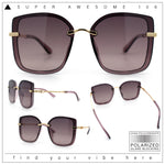 Polarized Womens 90s Glamour Butterfly Designer Sunglasses