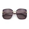 Polarized Womens 90s Glamour Butterfly Designer Sunglasses