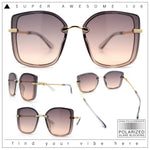 Polarized Womens 90s Glamour Butterfly Designer Sunglasses