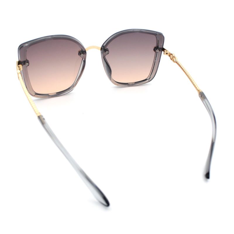 Polarized Womens 90s Glamour Butterfly Designer Sunglasses