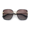 Polarized Womens 90s Glamour Butterfly Designer Sunglasses