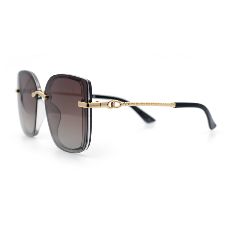 Polarized Womens 90s Glamour Butterfly Designer Sunglasses