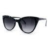 Womens Pearl Color Cat Eye Sunglasses