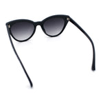 Womens Pearl Color Cat Eye Sunglasses