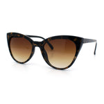 Womens Pearl Color Cat Eye Sunglasses
