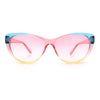 Girls Tie Dye Hippie Color Classic Cat Eye Sunglasses