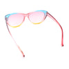 Girls Tie Dye Hippie Color Classic Cat Eye Sunglasses