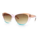 Girls Tie Dye Hippie Color Classic Cat Eye Sunglasses