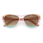 Girls Tie Dye Hippie Color Classic Cat Eye Sunglasses