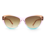 Girls Tie Dye Hippie Color Classic Cat Eye Sunglasses
