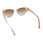 Girls Tie Dye Hippie Color Classic Cat Eye Sunglasses