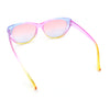 Girls Tie Dye Hippie Color Classic Cat Eye Sunglasses