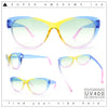 Girls Tie Dye Hippie Color Classic Cat Eye Sunglasses
