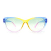 Girls Tie Dye Hippie Color Classic Cat Eye Sunglasses