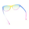 Girls Tie Dye Hippie Color Classic Cat Eye Sunglasses
