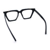 Womens Square Gothic Geometric Cat Eye Plastic Fashion Sunglasses