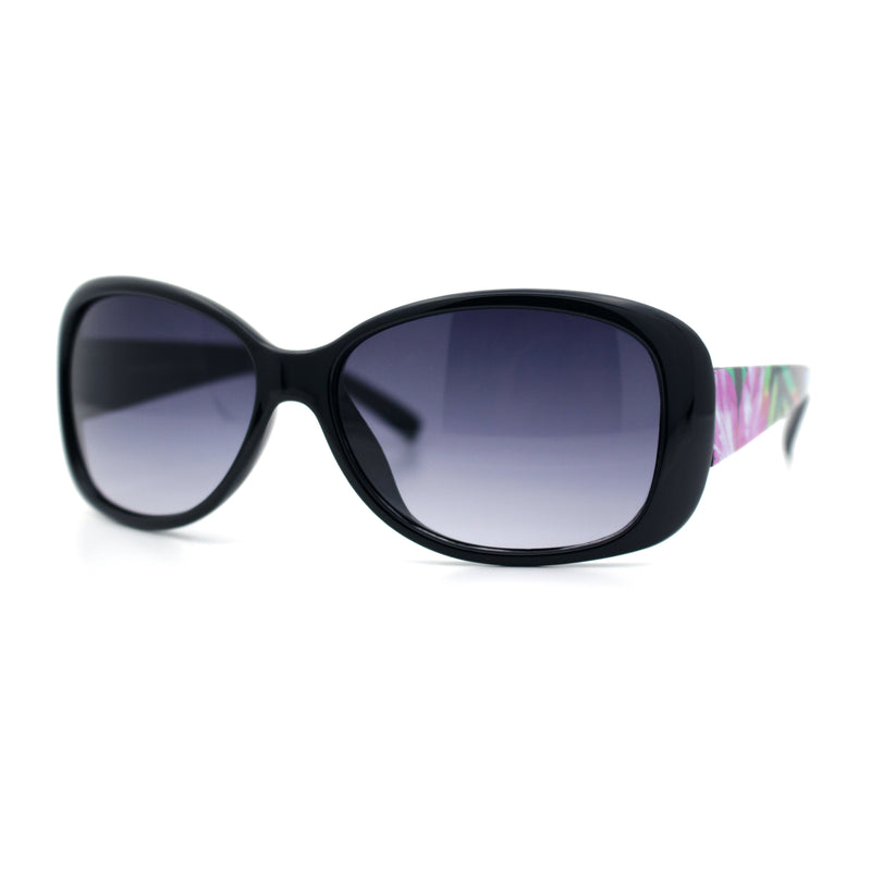 Kids Size Girls Classic 90s Designer Style Wrap Rounded Rectangle Sunglasses