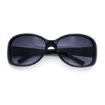 Kids Size Girls Classic 90s Designer Style Wrap Rounded Rectangle Sunglasses